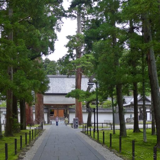 Allée menant au temple Zuigan-ji à Matsushima