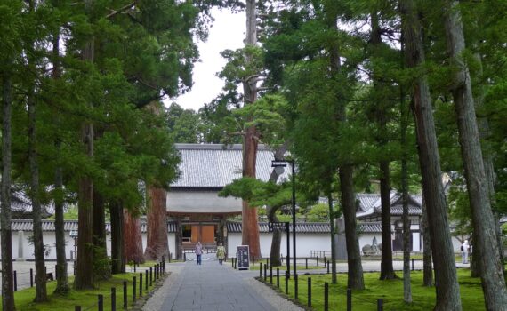 Allée menant au temple Zuigan-ji à Matsushima