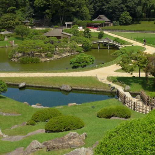 Jardin japonais de Korakuen à Okayama