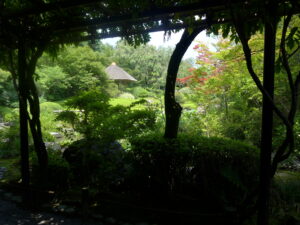 jardin japonais au temple Taizo-in de Kyoto